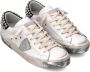 Philippe Model Straat Stijl Leren Sneakers met Metalen Accenten White - Thumbnail 18