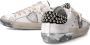 Philippe Model Straat Stijl Leren Sneakers met Metalen Accenten White - Thumbnail 22