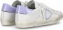 Philippe Model Logo Sneakers met versleten effect White Dames - Thumbnail 3