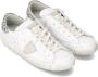 Philippe Model Luipaardprint Sneakers voor Vrouwen White Dames - Thumbnail 2