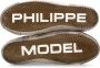 Philippe Model Vintage Skate Sneakers Wit Geel White Heren - Thumbnail 6