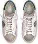 Philippe Model Witte Sneakers Logo Suède Rubberen Zool White Heren - Thumbnail 5