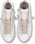 Philippe Model Sneakers met contrasterende hiel White Heren - Thumbnail 5