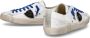 Philippe Model Urban Skate Stijl Leren Sneakers White Heren - Thumbnail 6