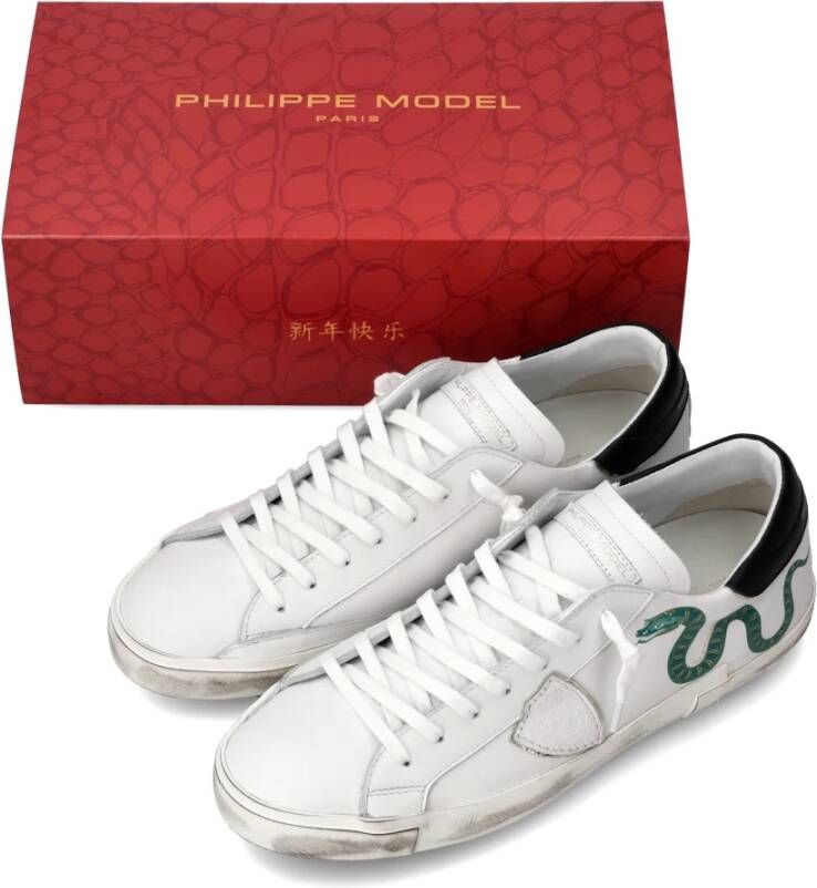 Philippe Model Sneakers Prsx Tennis White Heren