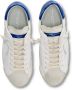 Philippe Model Witte Vetersneakers met Distressed Finish White Heren - Thumbnail 7