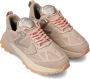 Philippe Model Trekking-geïnspireerde stoffen sneakers met Vibram zool Beige Dames - Thumbnail 6