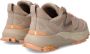 Philippe Model Trekking-geïnspireerde stoffen sneakers met Vibram zool Beige Dames - Thumbnail 7