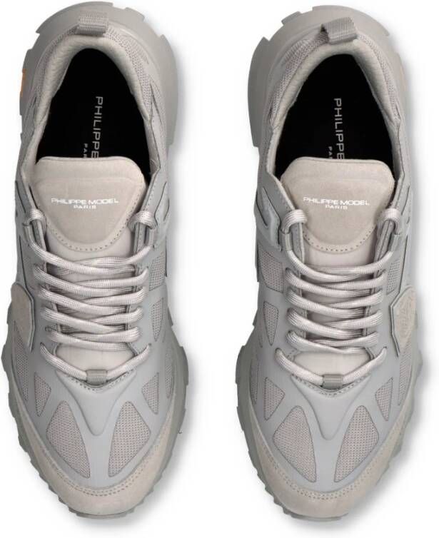 Philippe Model Sneakers Rocx Running Gray Heren