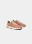 Philippe Model Leren Sneaker Pink Dames - Thumbnail 10