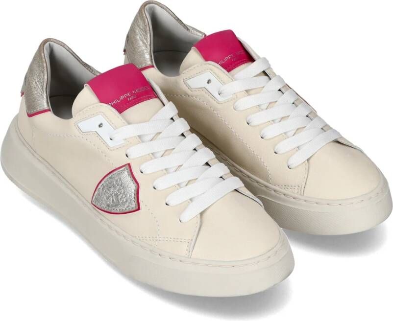 Philippe Model Sneakers Tempel Tennis Beige Dames