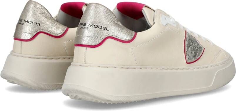 Philippe Model Sneakers Tempel Tennis Beige Dames