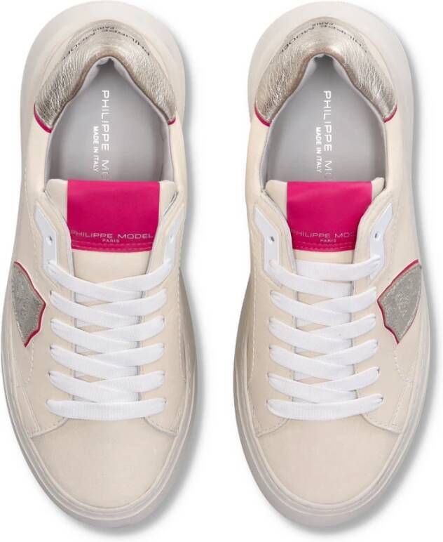 Philippe Model Sneakers Tempel Tennis Beige Dames