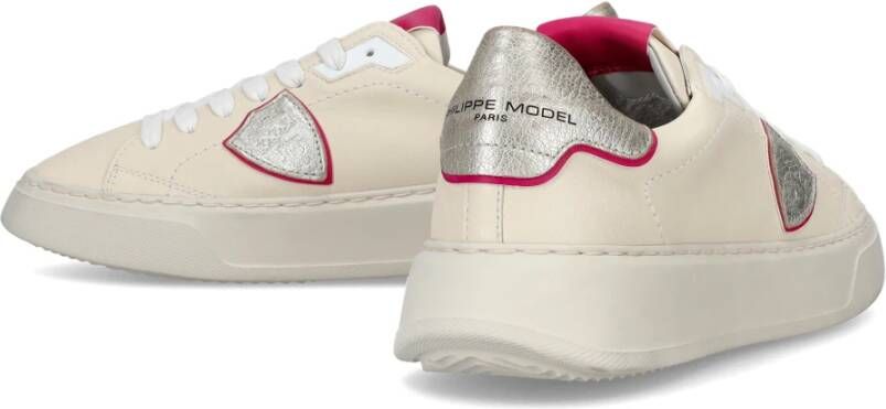 Philippe Model Sneakers Tempel Tennis Beige Dames