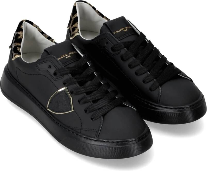 Philippe Model Sneakers Tempel Tennis Black Dames