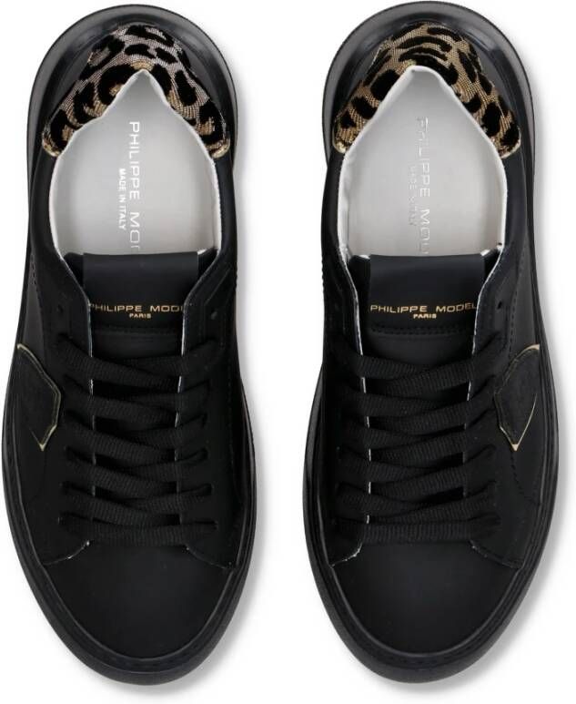 Philippe Model Sneakers Tempel Tennis Black Dames