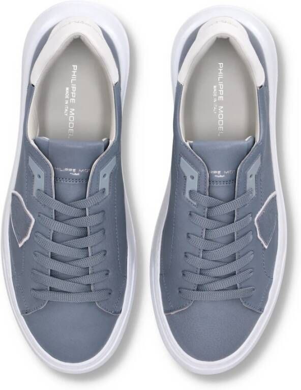 Philippe Model Sneakers Tempel Tennis Blue Heren