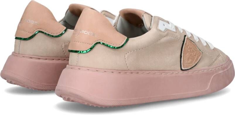 Philippe Model Sneakers Tempel Tennis Pink Dames