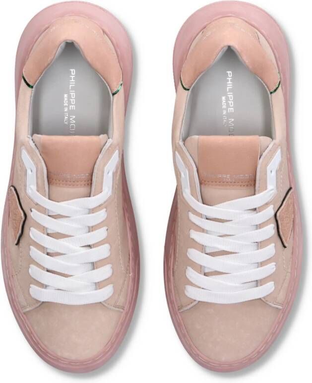 Philippe Model Sneakers Tempel Tennis Pink Dames