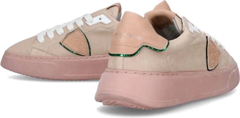 Philippe Model Sneakers Tempel Tennis Pink Dames