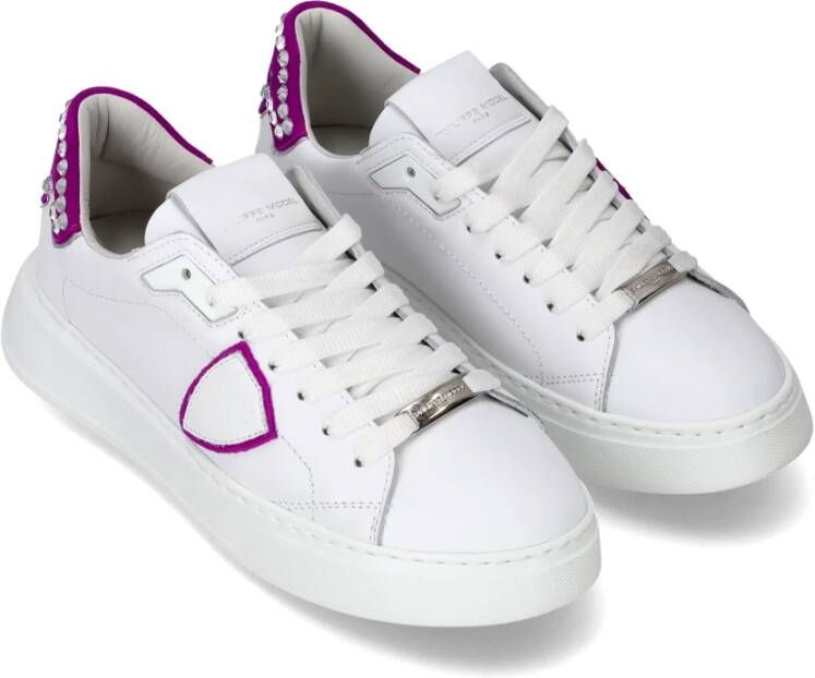 Philippe Model Sneakers Tempel Tennis White Dames