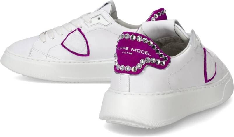 Philippe Model Sneakers Tempel Tennis White Dames