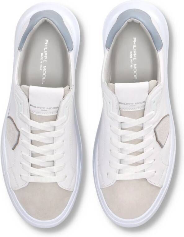 Philippe Model Sneakers Tempel Tennis White Heren