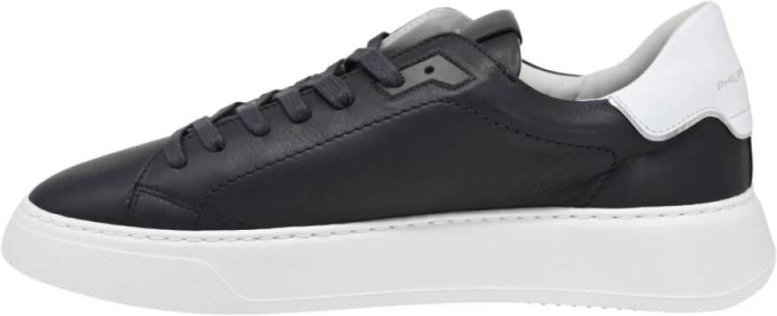 Philippe Model Sneakers Temple L Veau Bleau Black Heren