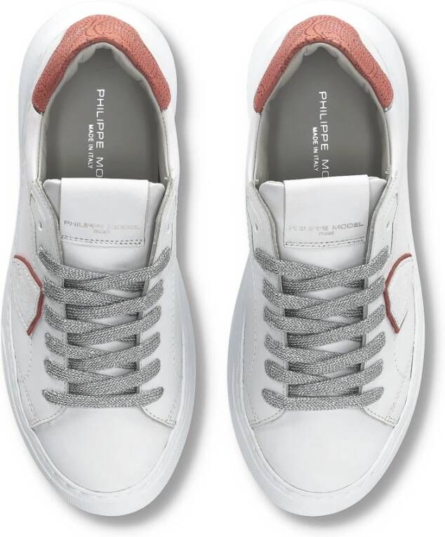 Philippe Model Sneakers Temple Tennis White Dames