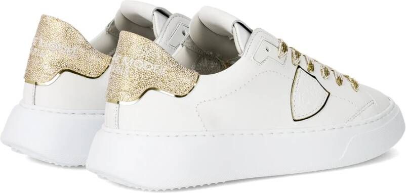 Philippe Model Sneakers Temple Tennis White Dames