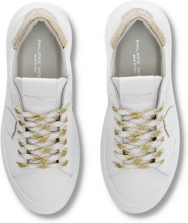 Philippe Model Sneakers Temple Tennis White Dames