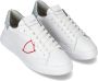 Philippe Model Lage Temple Sneaker met Exclusieve Details White Heren - Thumbnail 2