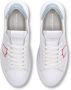 Philippe Model Lage Temple Sneaker met Exclusieve Details White Heren - Thumbnail 4