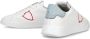 Philippe Model Lage Temple Sneaker met Exclusieve Details White Heren - Thumbnail 6