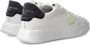 Philippe Model Temple Tennis Sneakers Wit Blauw White Heren - Thumbnail 3