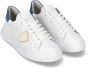 Philippe Model Witte lage sneakers met bovenwerk van kalfsleer White Heren - Thumbnail 2