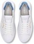 Philippe Model Witte lage sneakers met bovenwerk van kalfsleer White Heren - Thumbnail 4