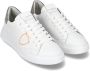 Philippe Model Stad Cool Leren Sneakers Oranje Wit White Heren - Thumbnail 2