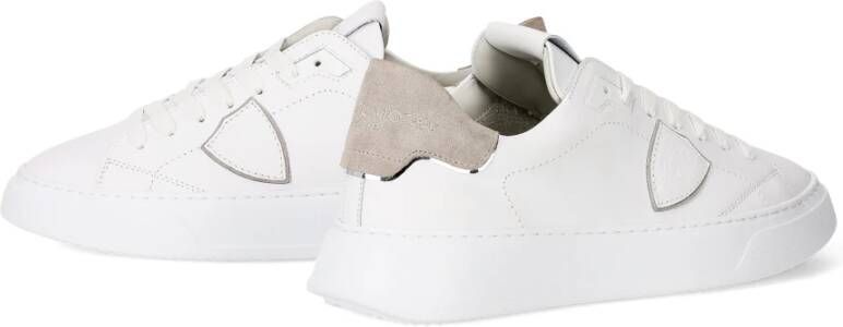 Philippe Model Sneakers Temple Tennis White Heren