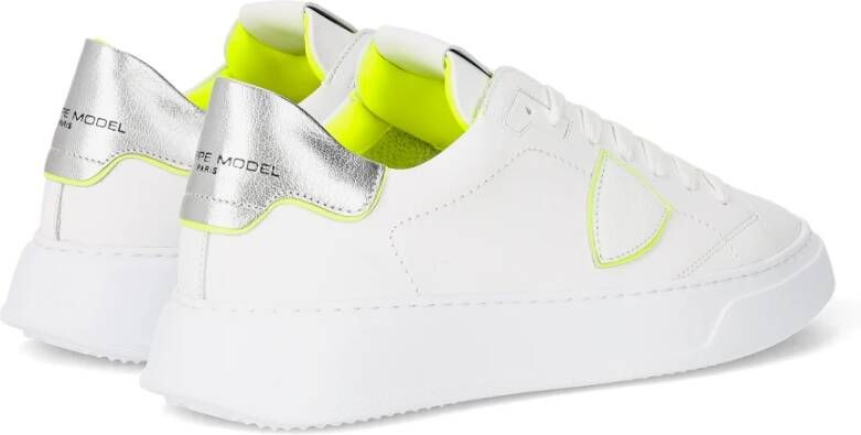 Philippe Model Sneakers Temple Tennis White Heren