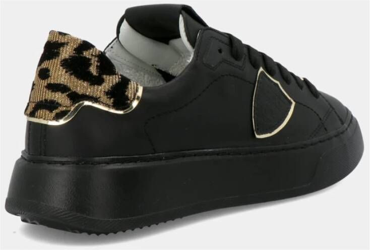 Philippe Model High-Fashion Temple Sneakers Zwart Dames