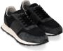 Philippe Model Nylon sneakers met suède details Black Heren - Thumbnail 7