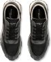 Philippe Model Nylon sneakers met suède details Black Heren - Thumbnail 9