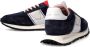 Philippe Model Suède Logo Sneakers Rubberen Zool Blue Heren - Thumbnail 16