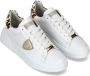 Philippe Model Dierenprint Lage Top Sneakers White Dames - Thumbnail 2