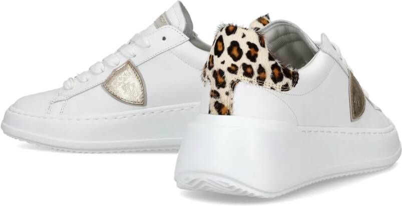 Philippe Model Sneakers Tres Temple Tennis White Dames