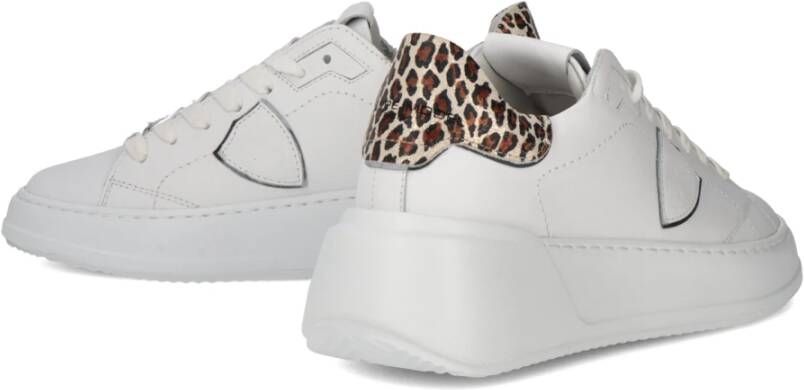 Philippe Model Sneakers Tres Temple Tennis White Dames