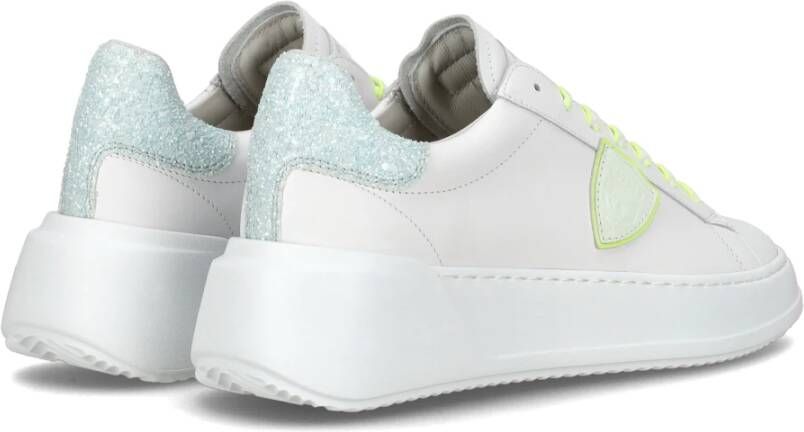 Philippe Model Sneakers Tres Temple Tennis White Dames