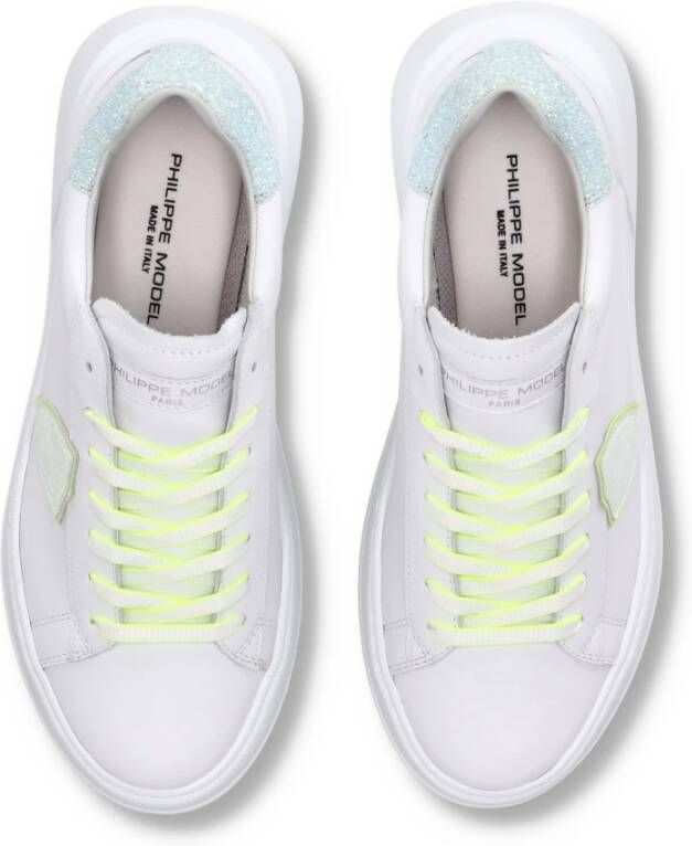 Philippe Model Sneakers Tres Temple Tennis White Dames