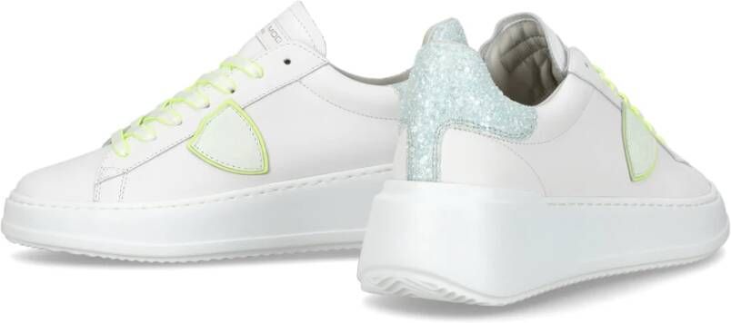 Philippe Model Sneakers Tres Temple Tennis White Dames